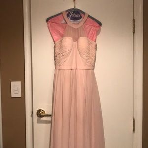 Pale Pink Bridesmaid Dress